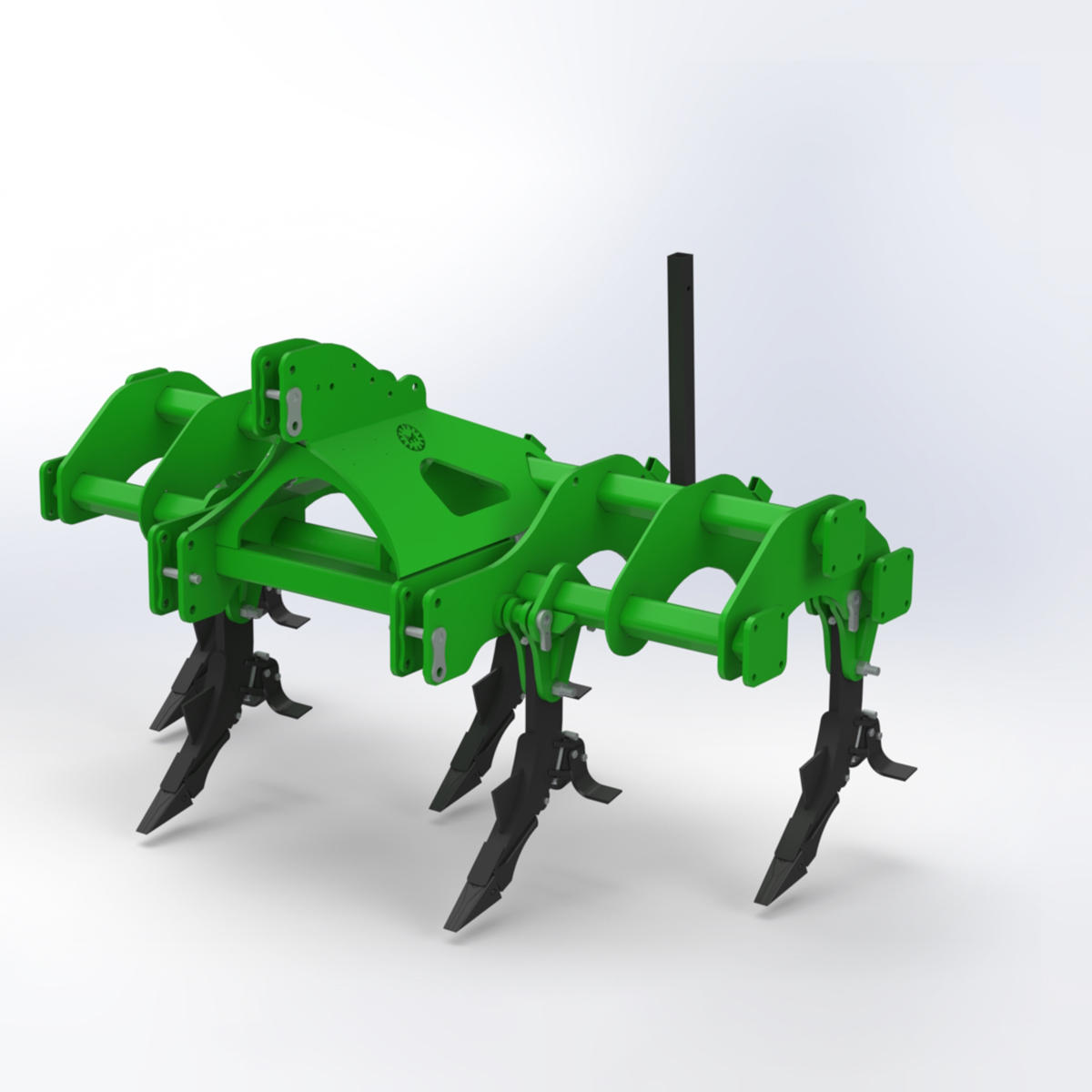 RIPUNTATORE DISSODATORE MRL IDEALE PER CAMPO APERTO CON TRATTORI DA  120 A 200 CAVALLI